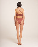 Mykonos Copper Lurex