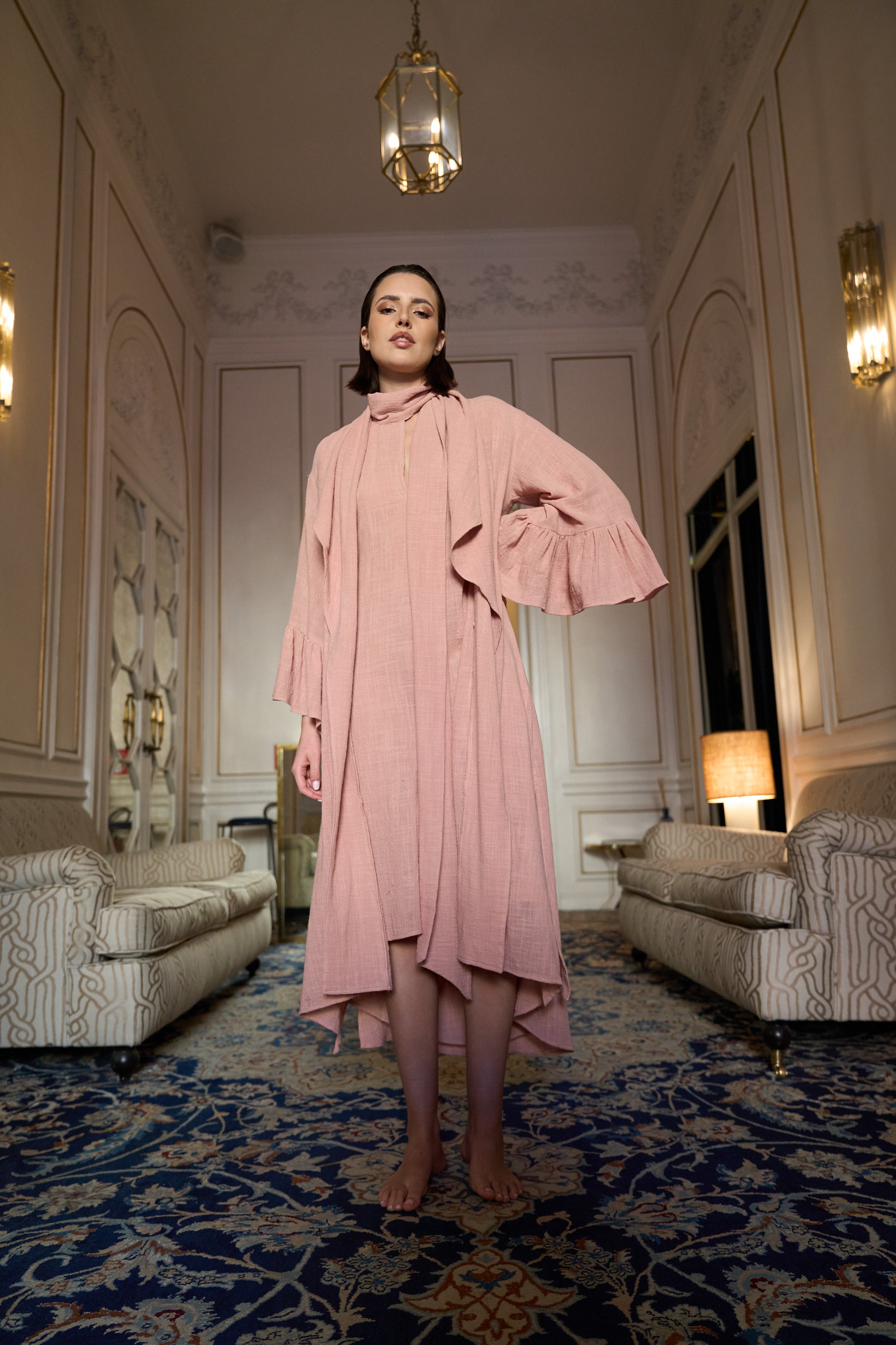 Andromeda Dress - Ballet Cotton Gauze