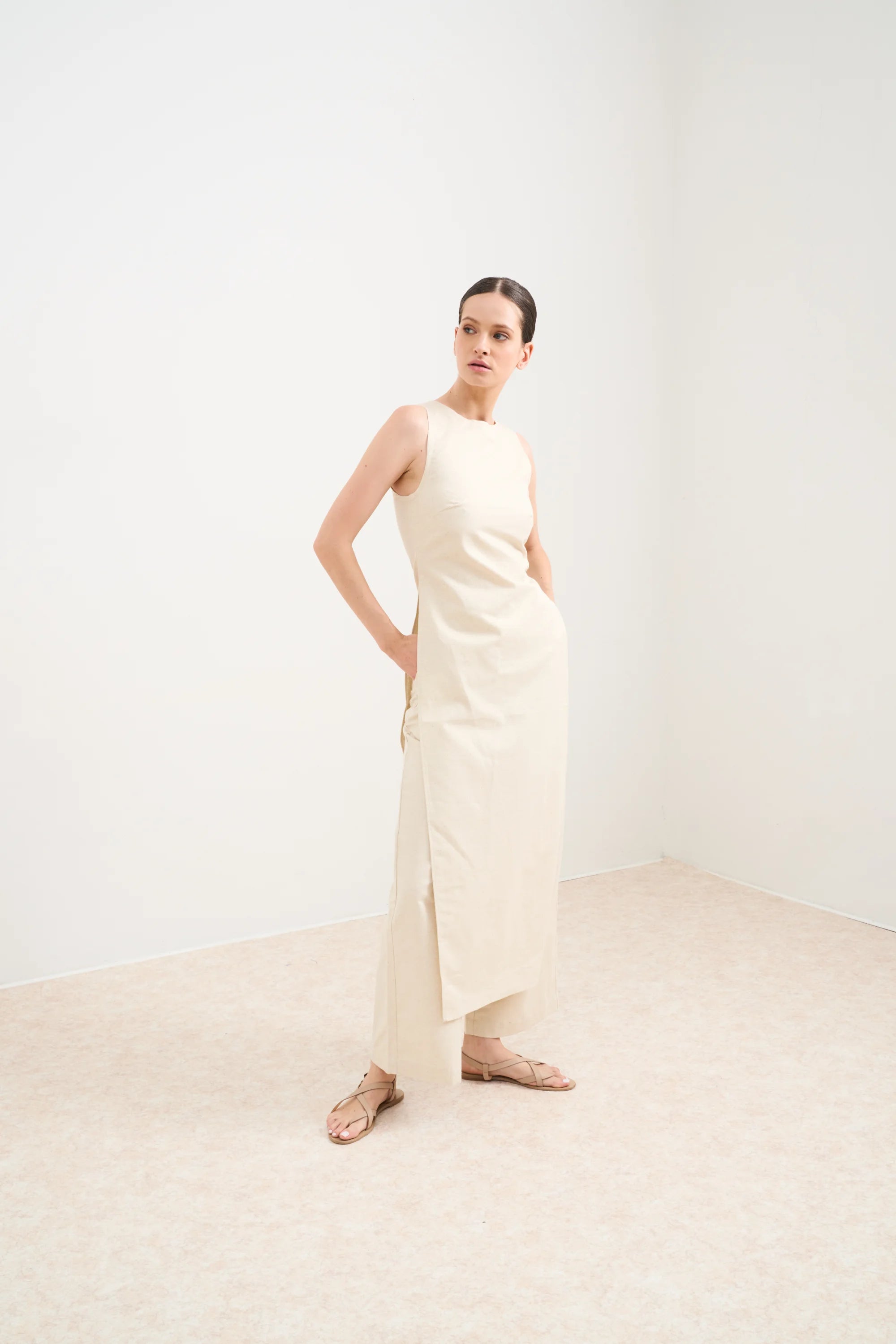 Gaia Tunic - Shimmer Linen