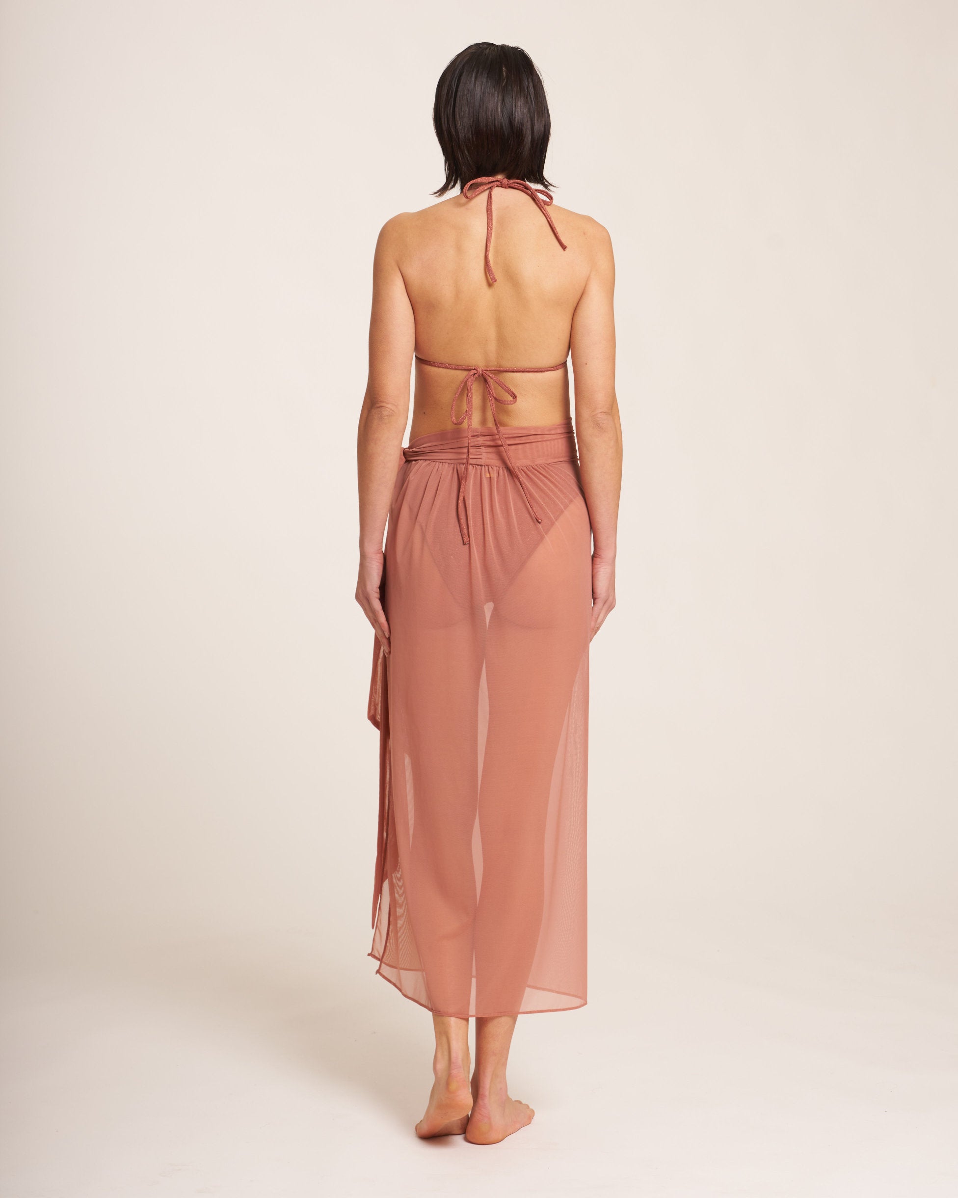 Selene Sarong Mesh - Copper