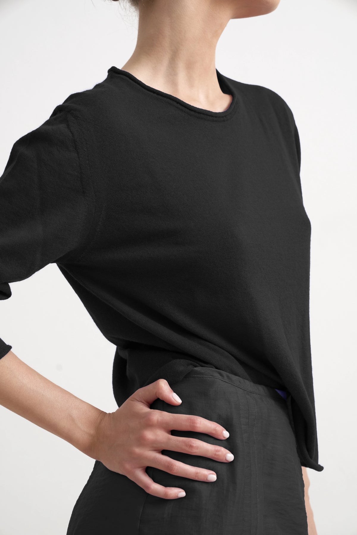 Vorre Loose Fit - Black Cashmere
