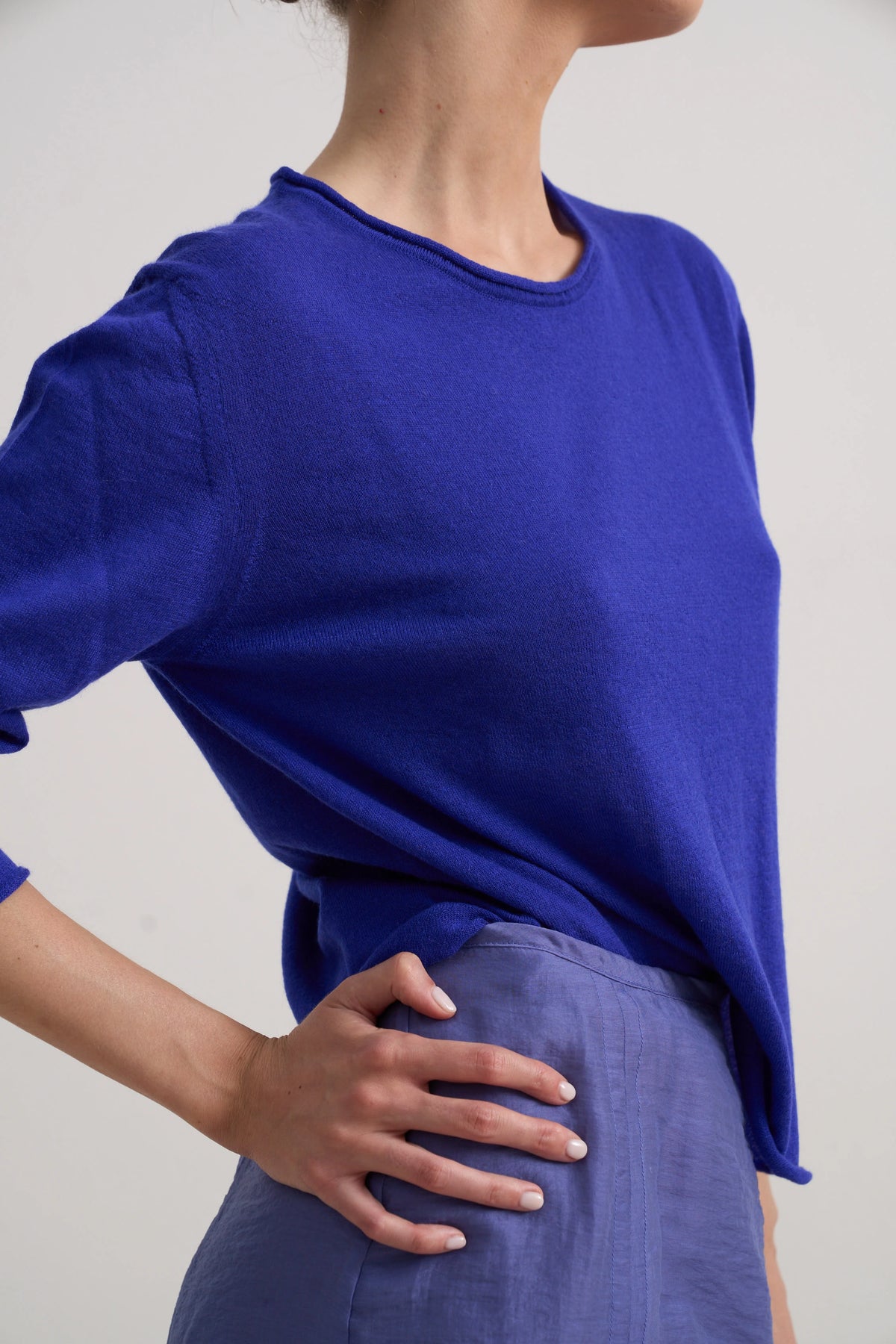 Vorre Loose Fit - Ultraviolet Cashmere