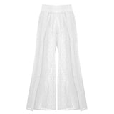 Belize Pants Unlined Broderie Anglaise White